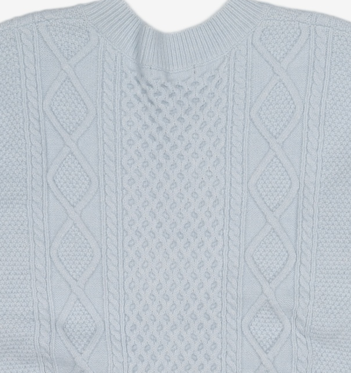 룩캐스트(LOOKAST) 스카이블루 틸다 브이넥 니트 / SKYBLUE TILDA VNECK KNIT FREE