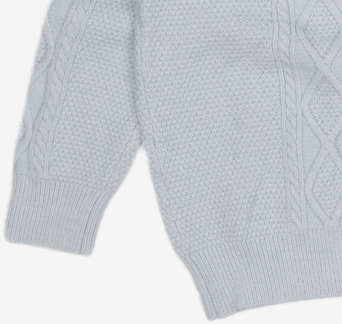 룩캐스트(LOOKAST) 스카이블루 틸다 브이넥 니트 / SKYBLUE TILDA VNECK KNIT FREE