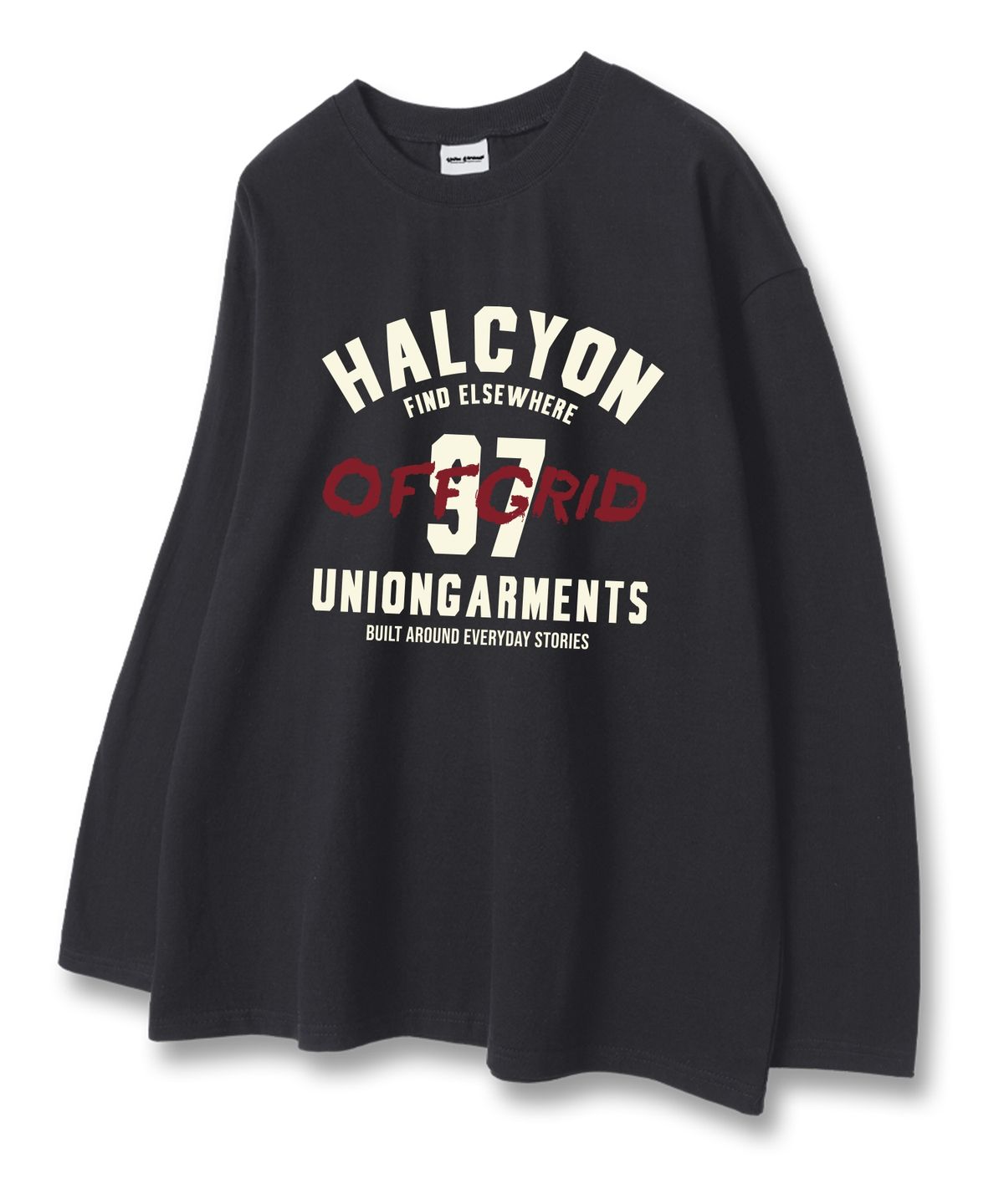 유니온가먼츠(UNION GARMENTS) 할시언 루즈핏 긴팔 티셔츠 3COLOR [베이직or시보리]
