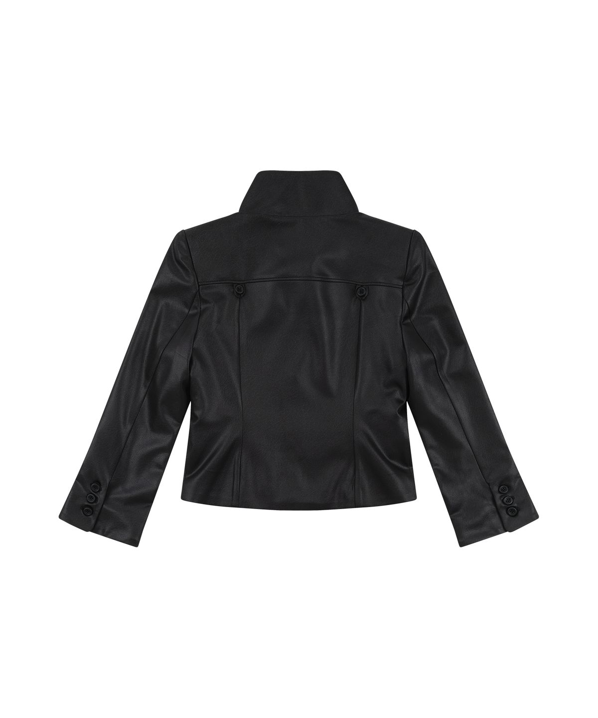 카시코(KASHIKO) Quarter Cut High-Neck Jacket Black