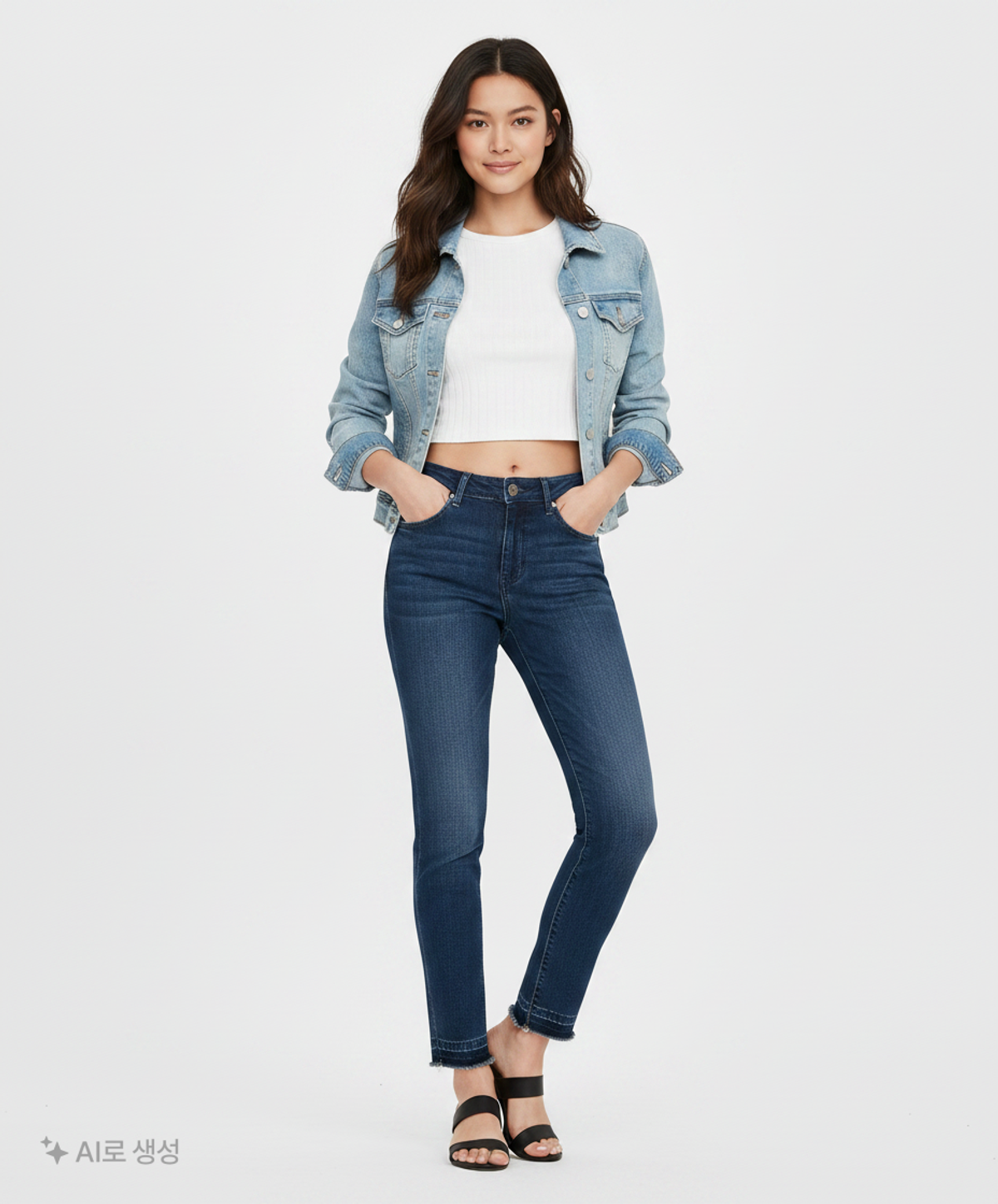 홀리스터(HOLLISTER) 청/데님 팬츠 W23