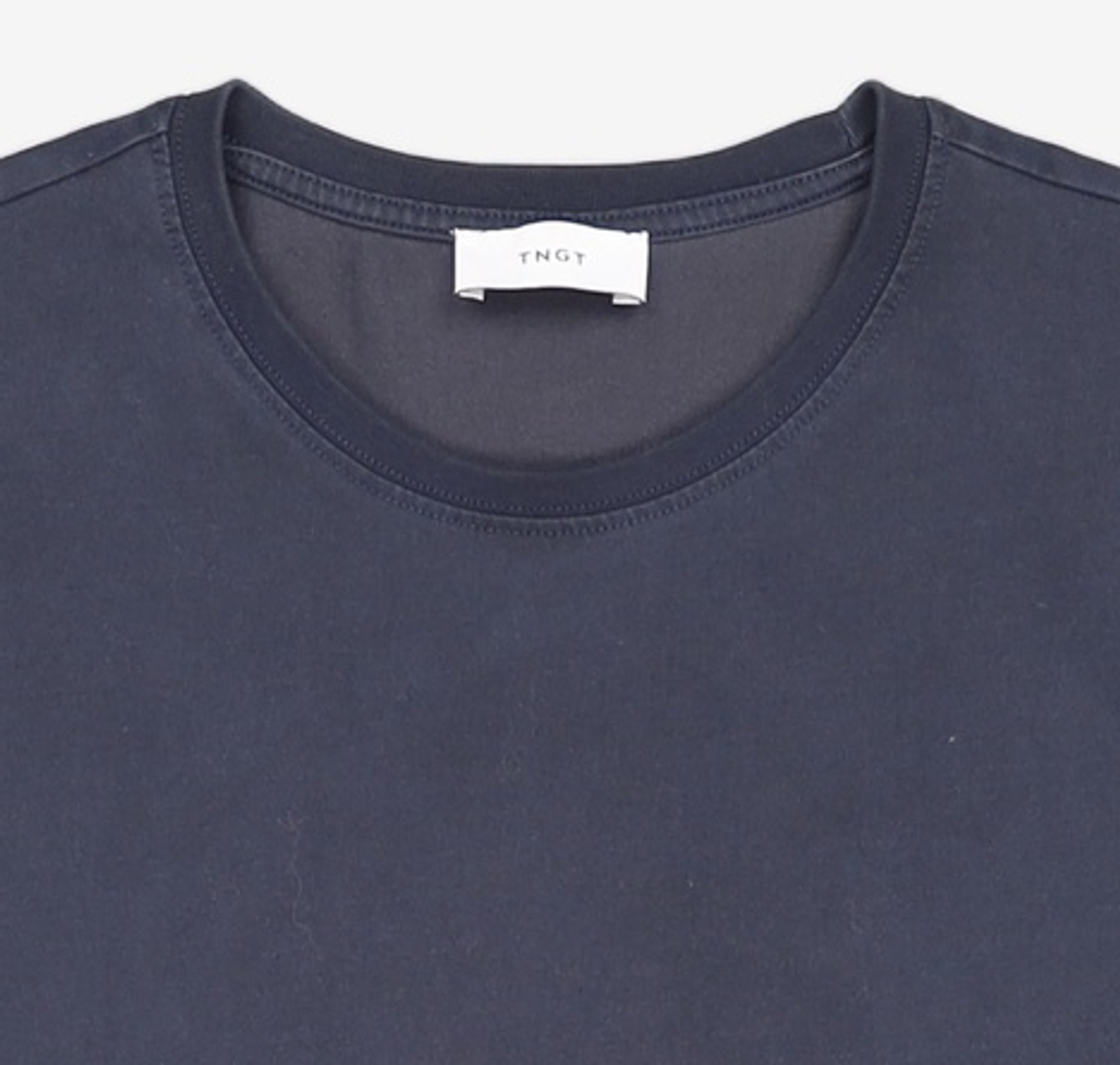티엔지티(TNGT) Essential Round Neck T-Shirt (Black) TNTS5E206BK 100