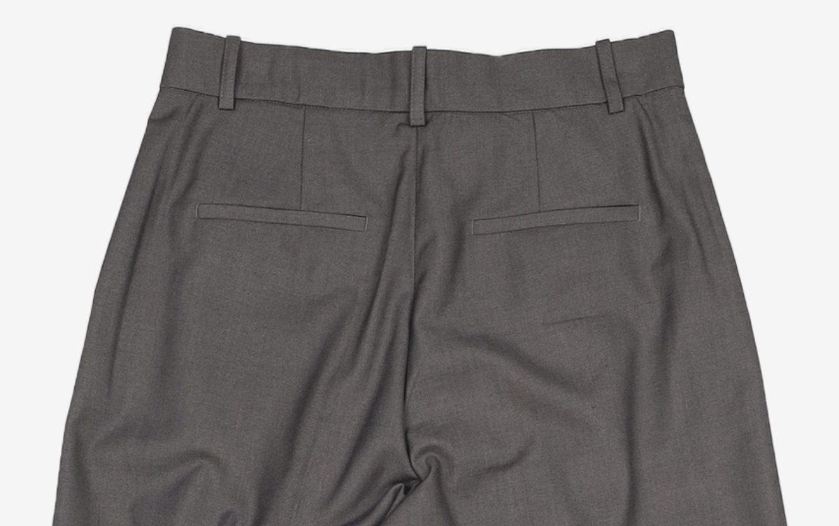 몽돌(MONGDOL) 원턱 와이드 슬랙스 차콜 MDPT025CHARCOAL M
