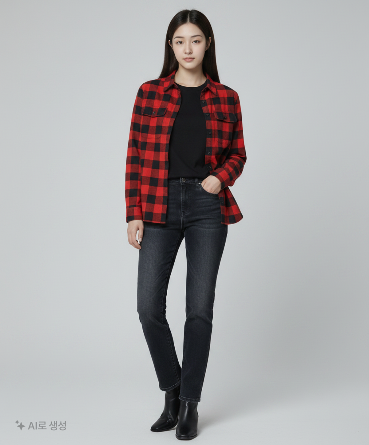 유니클로(UNIQLO) 캐주얼 셔츠 L