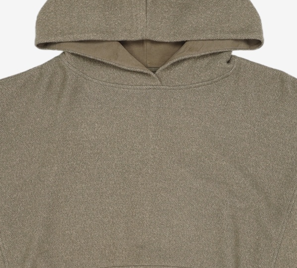 메종미네드(MAISON MINED) VENUS PLUSH HOODIE KHAKI S