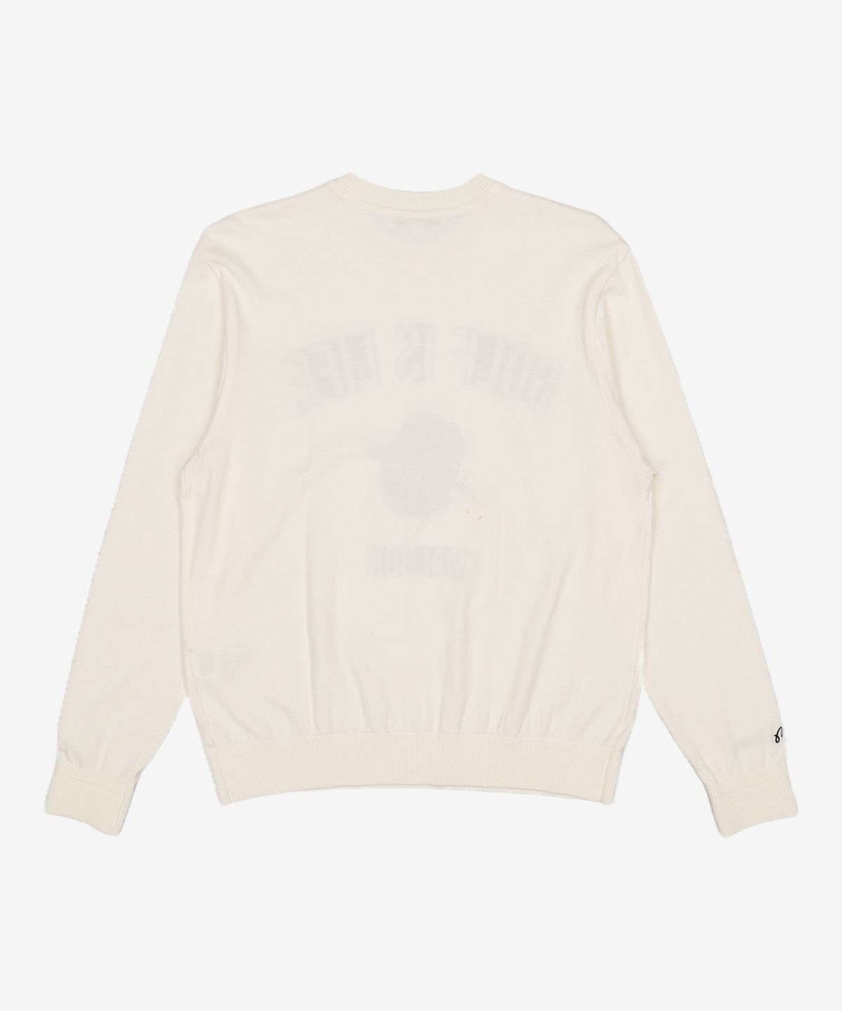 말본 골프(MALBON GOLF) Golf is Life 스웨터 IVORY (MAN) M