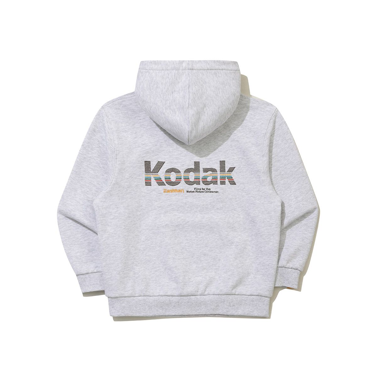코닥 키즈(KODAK KIDS) 레인보우 후드 티셔츠 키즈 WHITE MELANGE