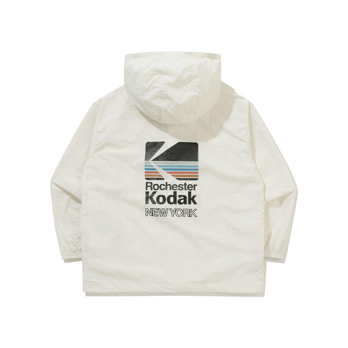 코닥 키즈(KODAK KIDS) 레인보우 메쉬안감 후드 자켓 키즈 IVORY
