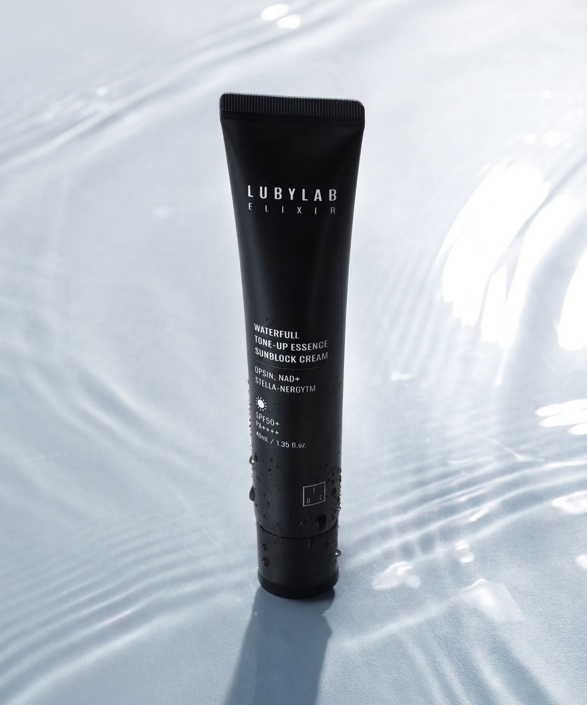 루비랩(LUBYLAB) 워터풀 톤업 에센스 선블럭 크림 40ml