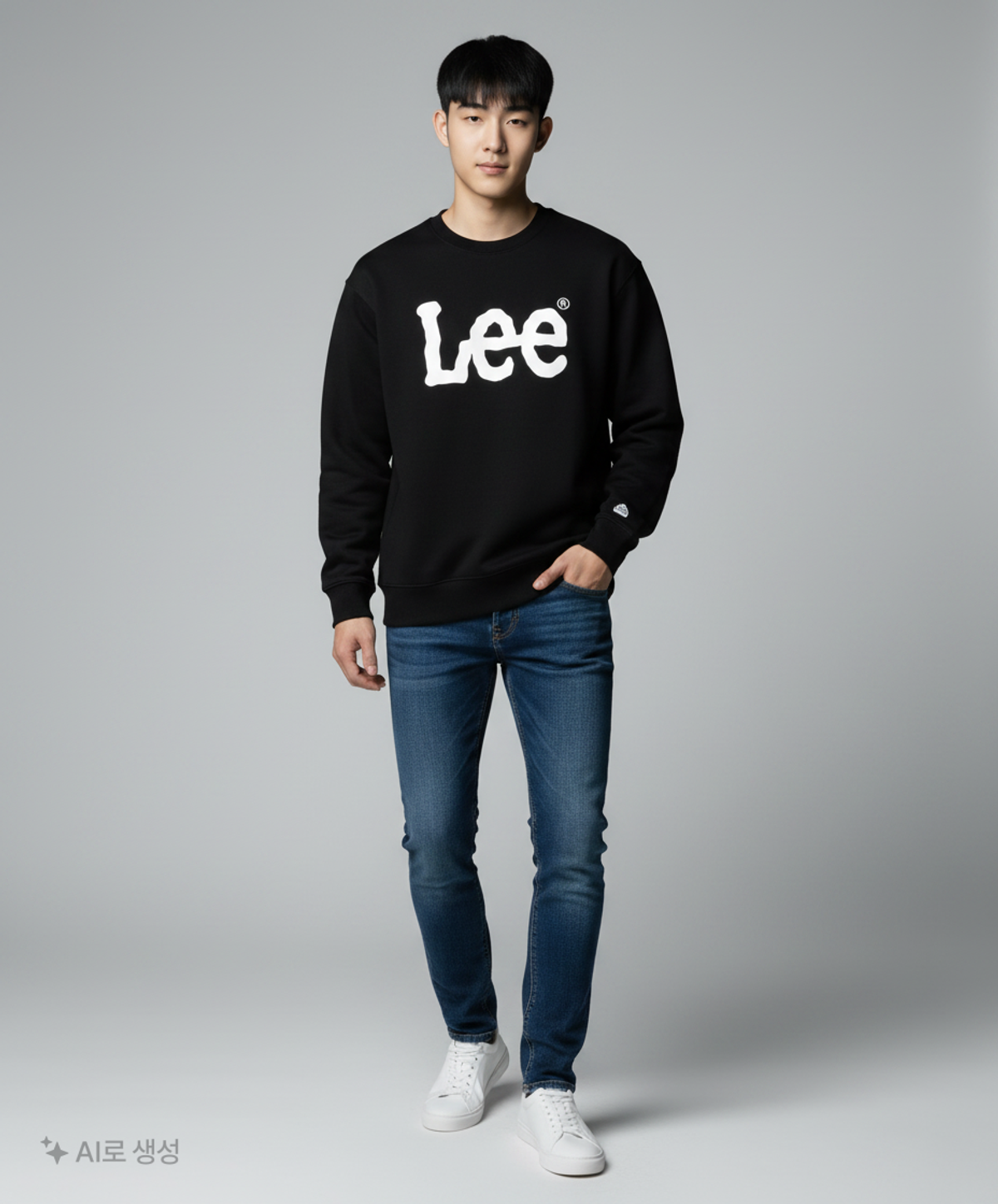 리(LEE) 맨투맨/스웨트셔츠 M