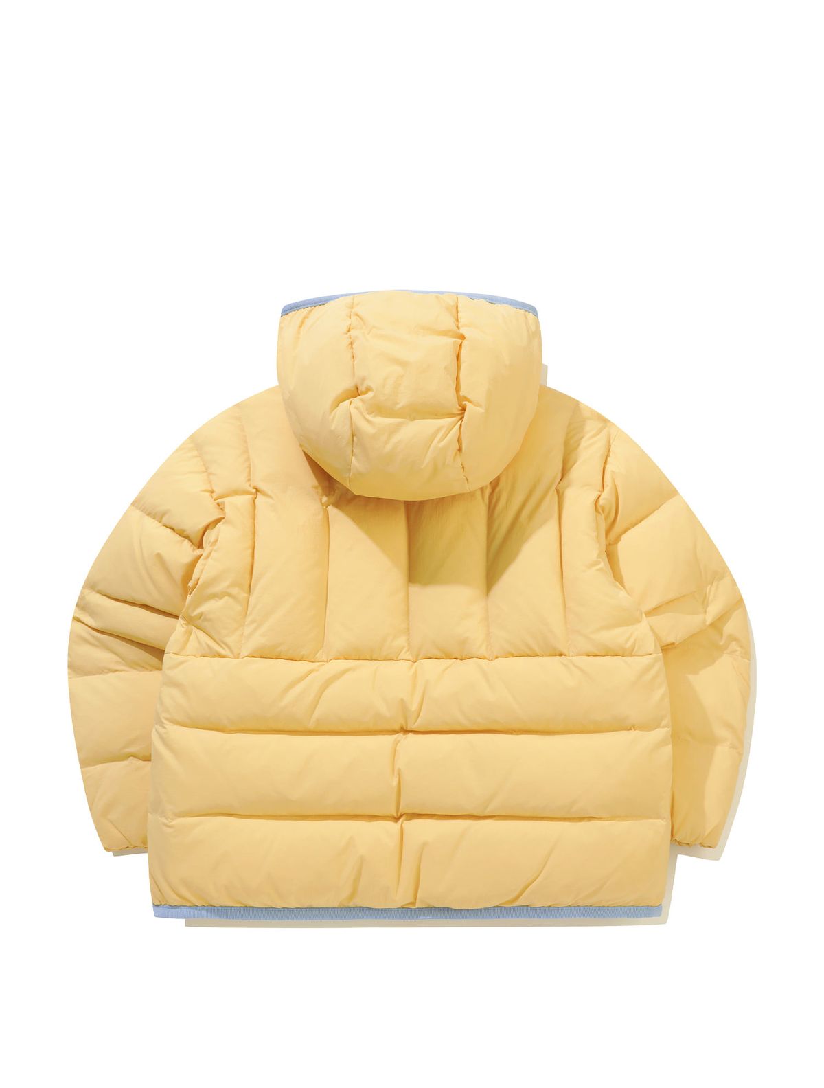 코닥 키즈(KODAK KIDS) 후드 퀼팅 다운 자켓 키즈 YELLOW
