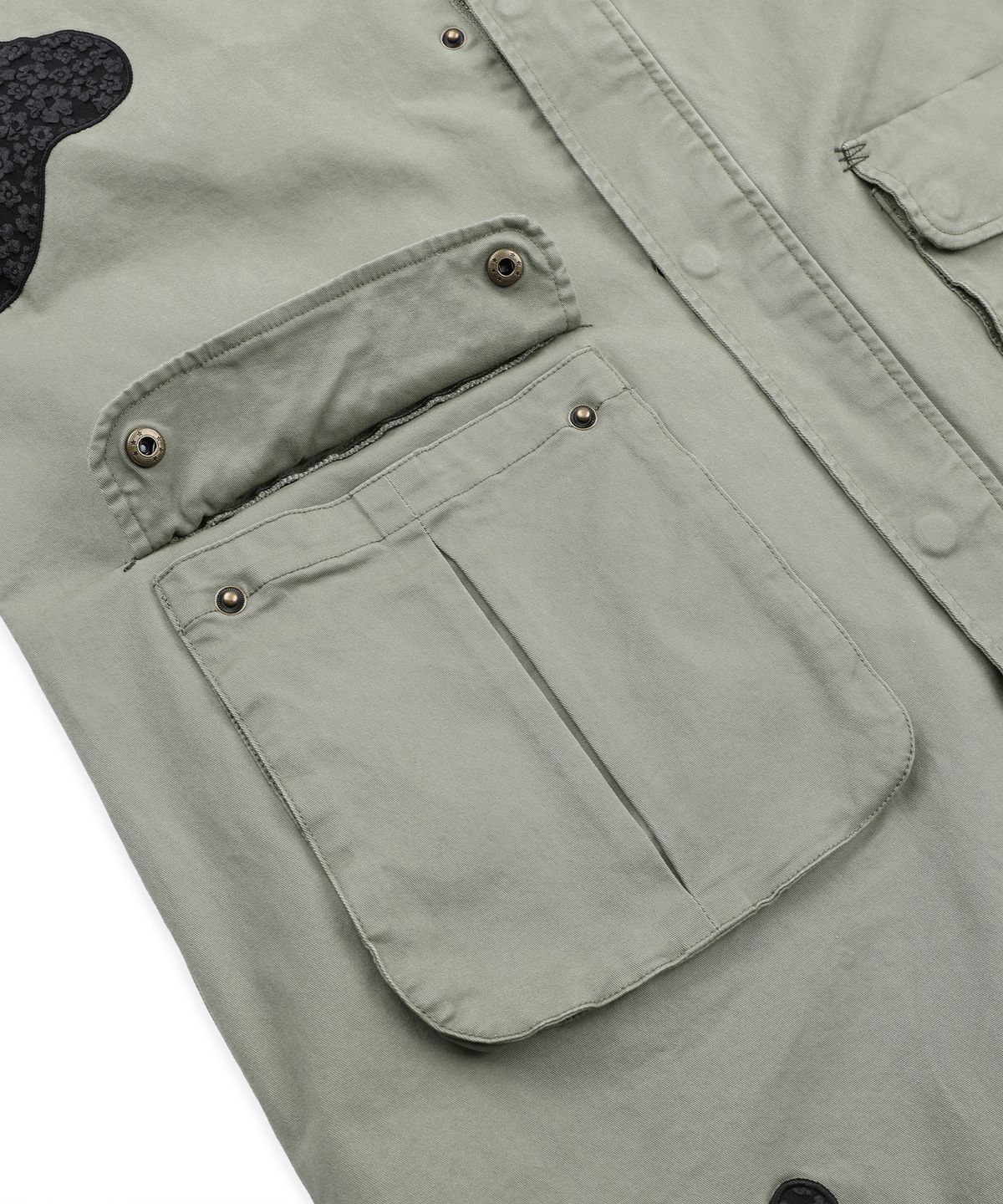루나키후(RuNaKi'Hu') WXJ046 이케우사기 m65 피시테일 파카 (KHAKI)