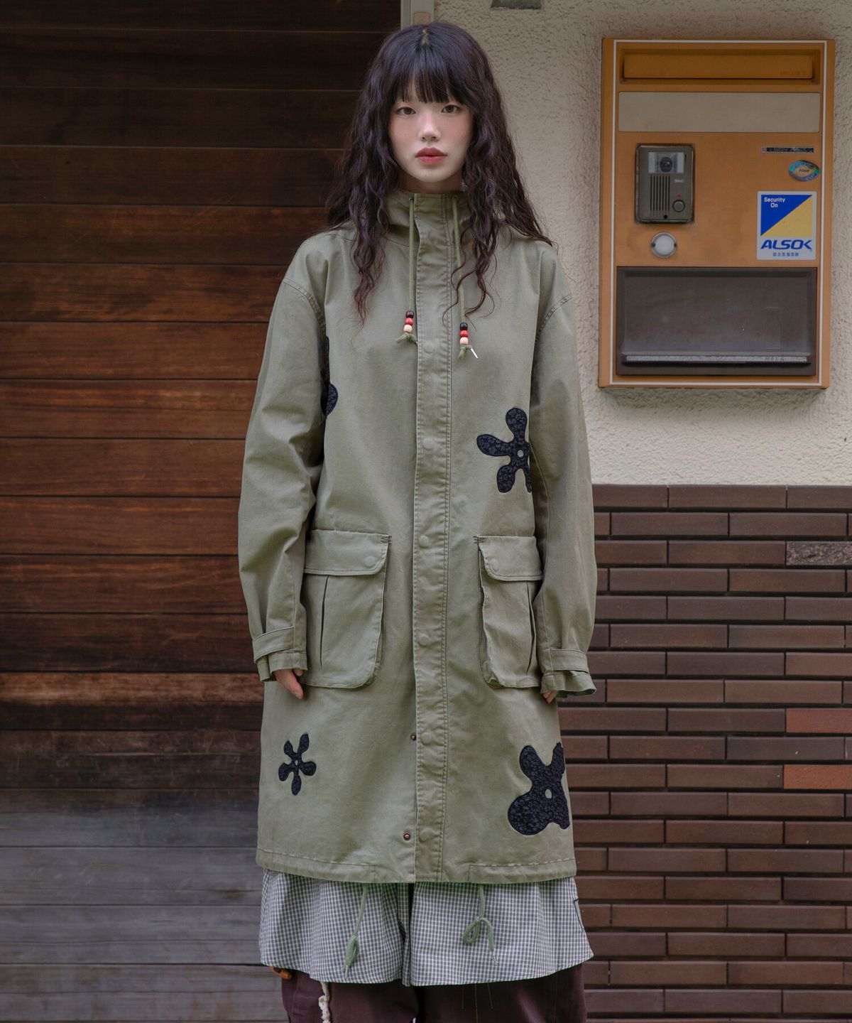 루나키후(RuNaKi'Hu') WXJ046 이케우사기 m65 피시테일 파카 (KHAKI)