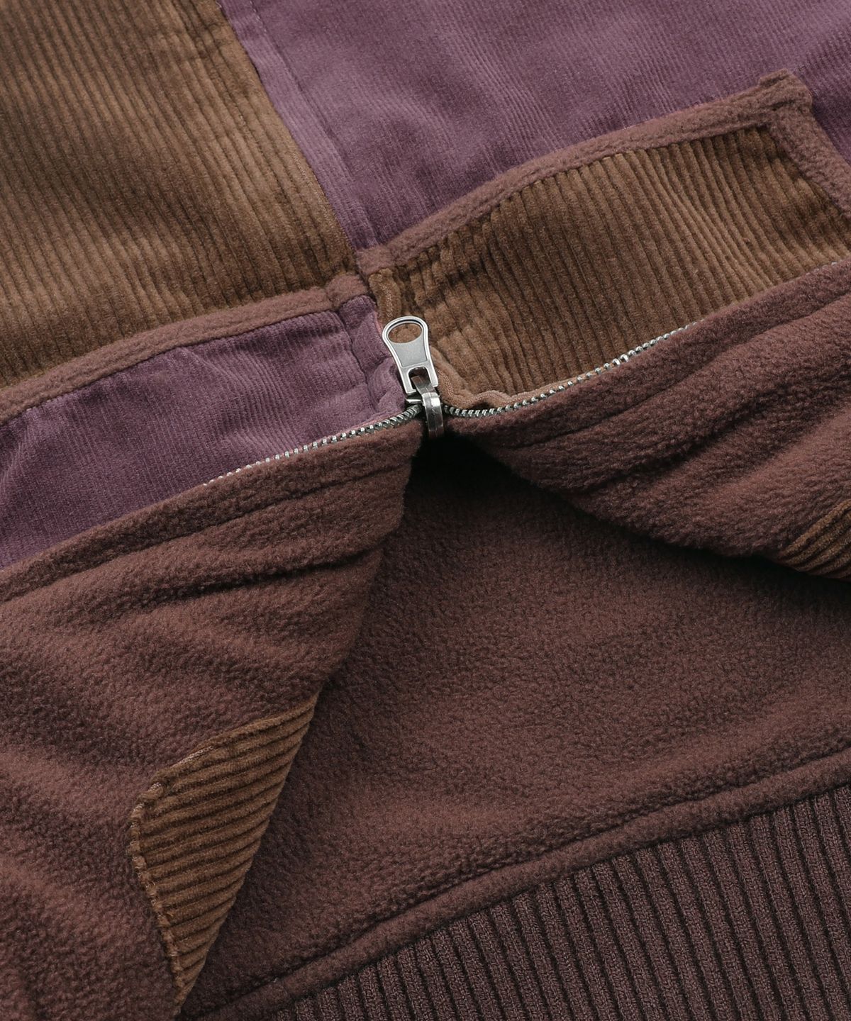 루나키후(RuNaKi'Hu') WXJ052 소레조레 코듀로이리버시블 후드 집업 (BROWN/BURGUNDY)