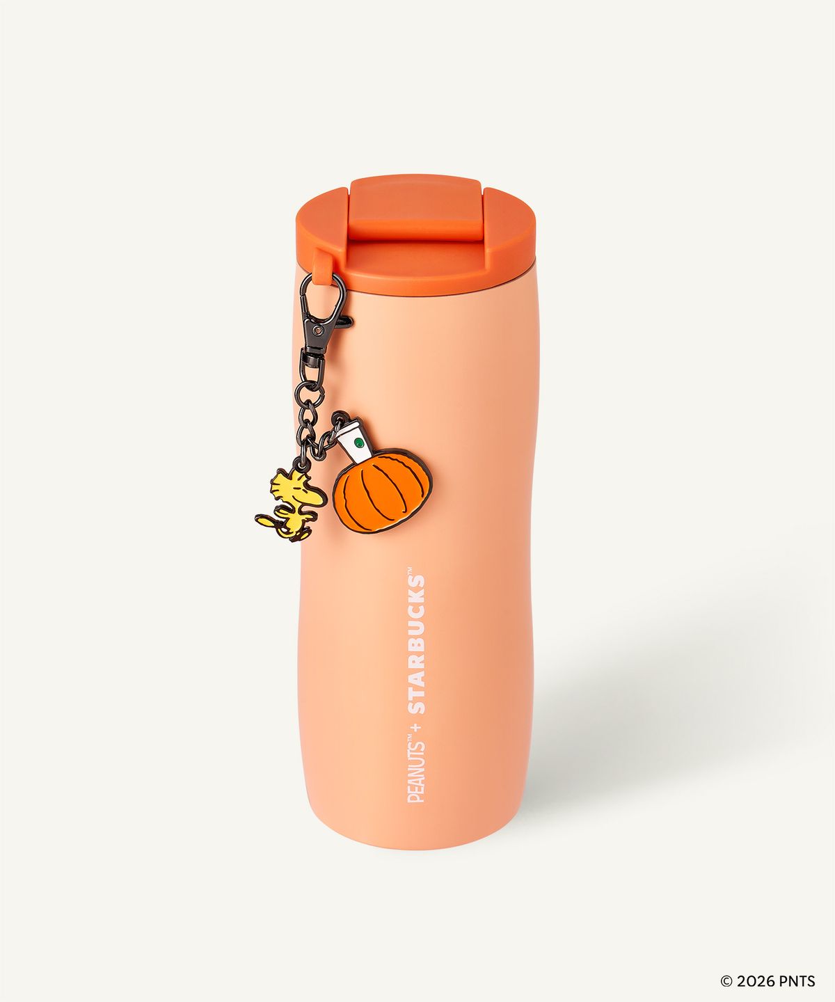 스타벅스(STARBUCKS) SS 펌킨 피너츠 플로우라인 텀블러 473ml +텀블러음료쿠폰(카톡발송)