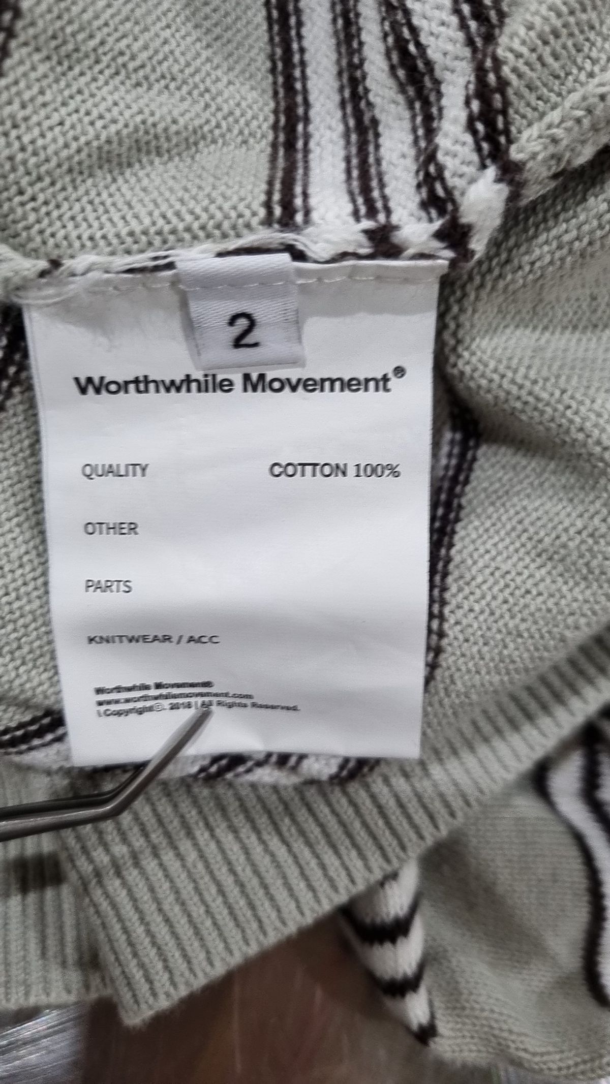 월스와일 무브먼트(WORTHWHILE MOVEMENT) 니트/스웨터 2