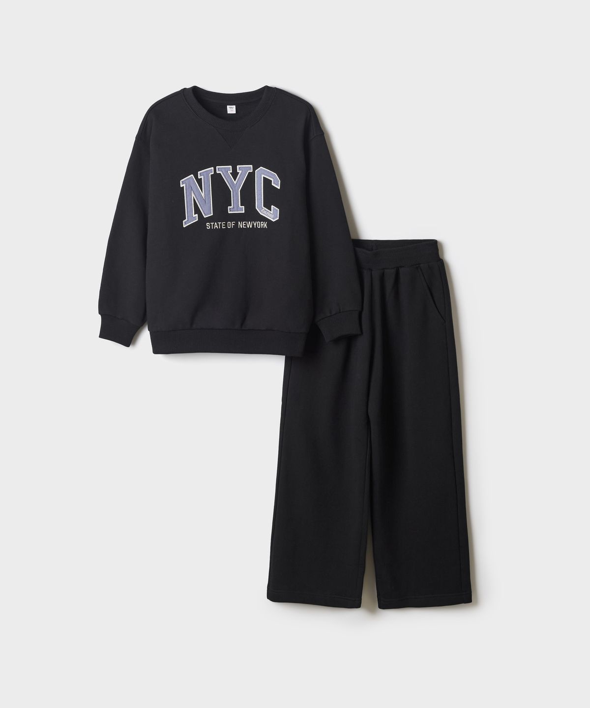 스파오 키즈(SPAO KIDS) [키즈] NYC 상하세트 (기모)_SPSMG4TKU1