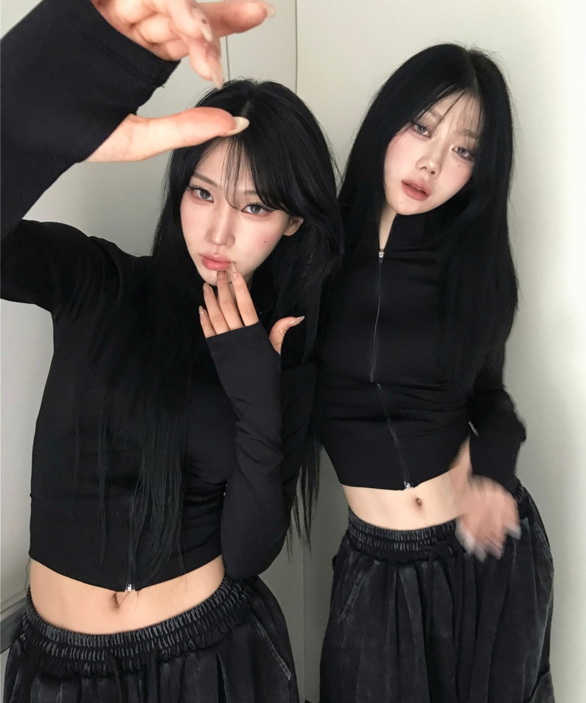 시아오시코(SIAOSIKO) 시아 실버 오픈집업 워머 슬림티