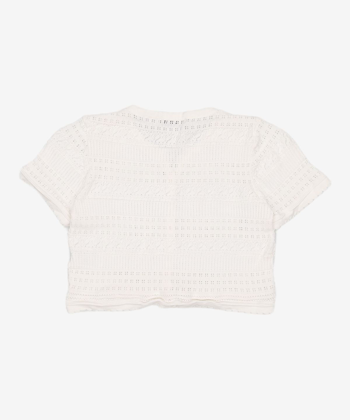 미쏘(MIXXO) 스카시 반팔 가디건 MIWCKC614T S