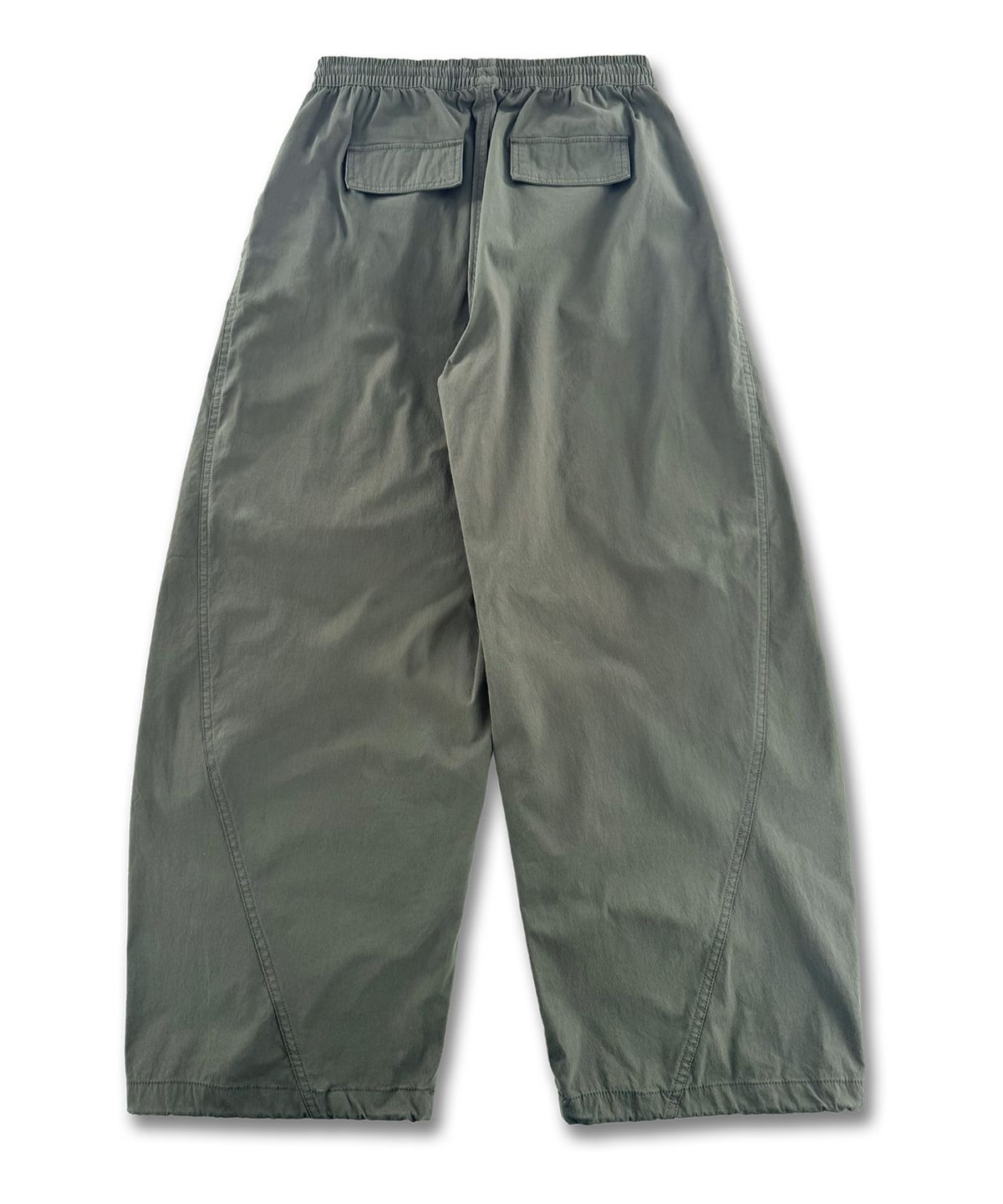 레이피커스(RAYFIKERS) 파라슈트 커브드 카고 팬츠 MR5PU551_DARK KHAKI