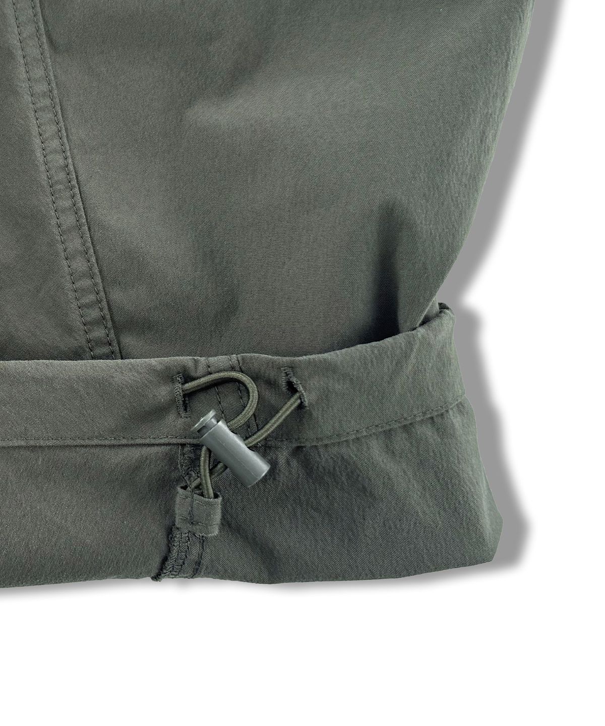레이피커스(RAYFIKERS) 파라슈트 커브드 카고 팬츠 MR5PU551_DARK KHAKI