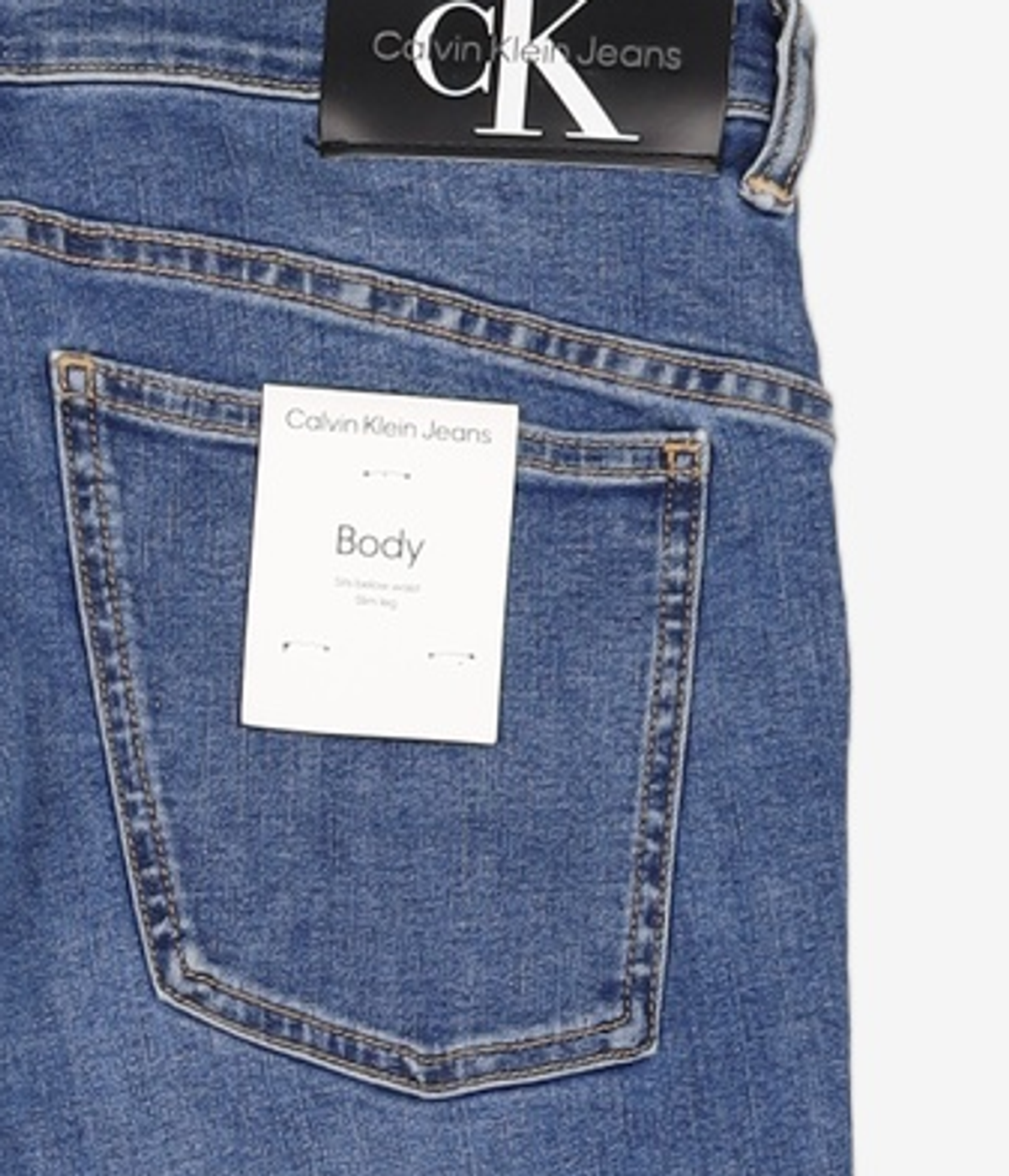 캘빈클라인 진(CALVIN KLEIN JEANS) 남 다크블루 바디핏 다크블루 에코 쿨 데님 J325416 1BJ 31