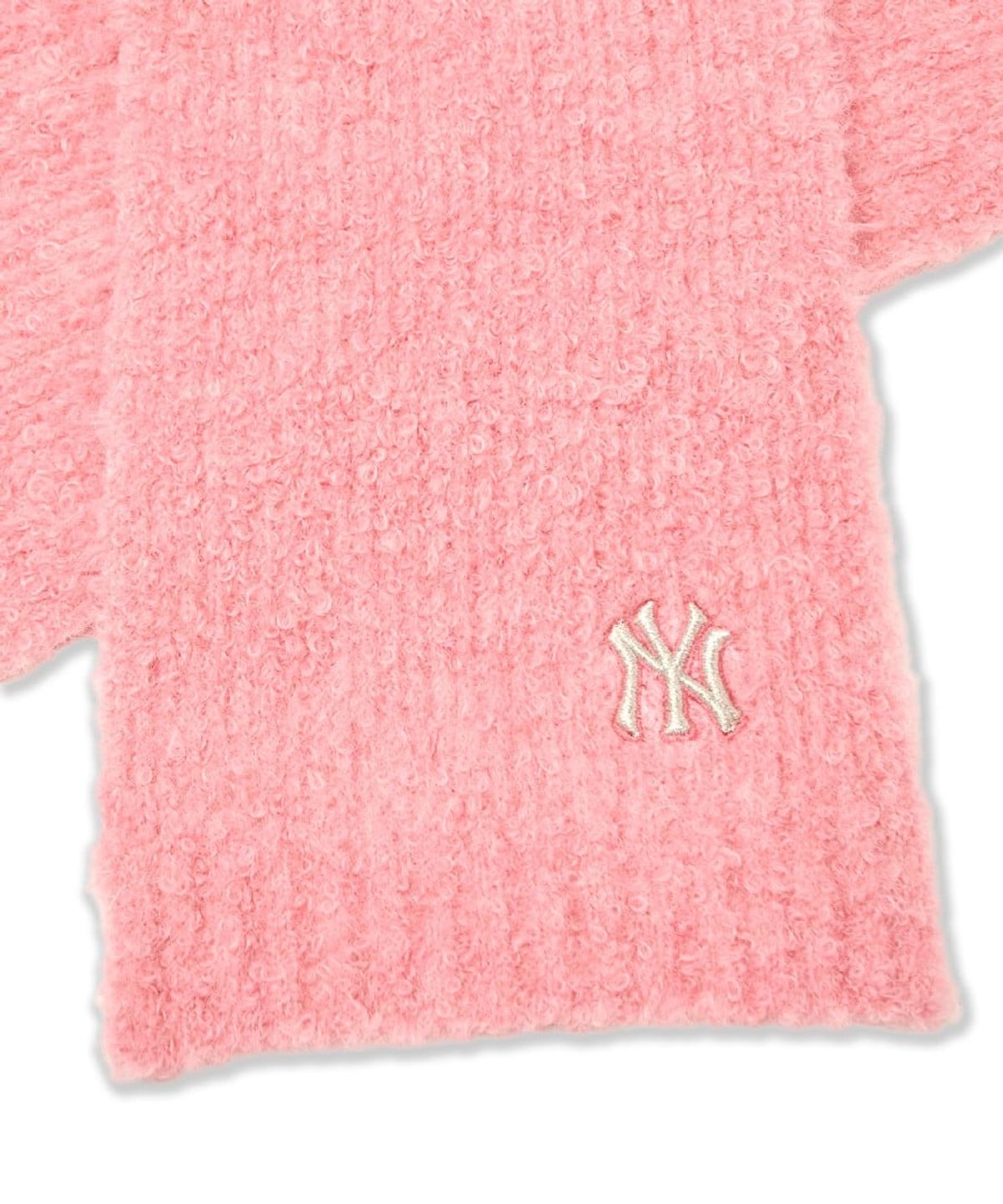 엠엘비 키즈(MLB KIDS) 미야옹 후드 머플러 NY (Lavender)