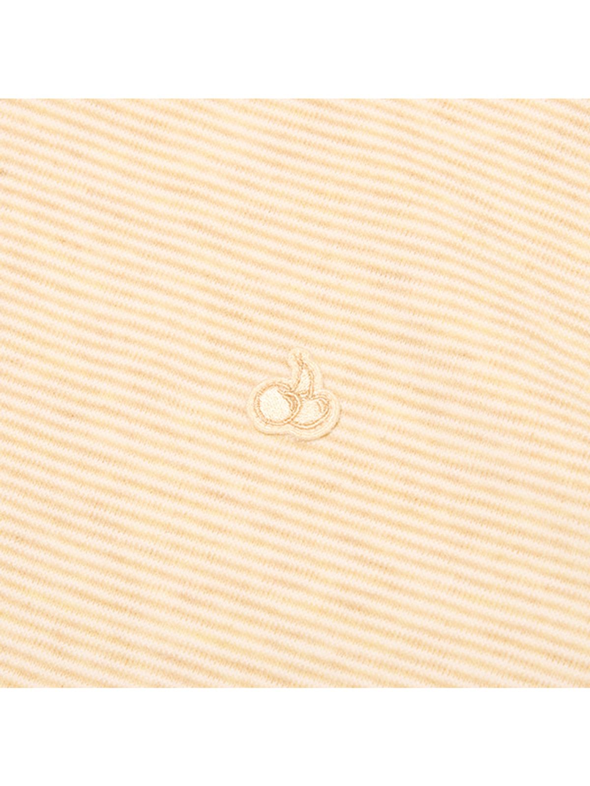 키르시(KIRSH) 스트라이프 슬림핏 후드 [옐로우]