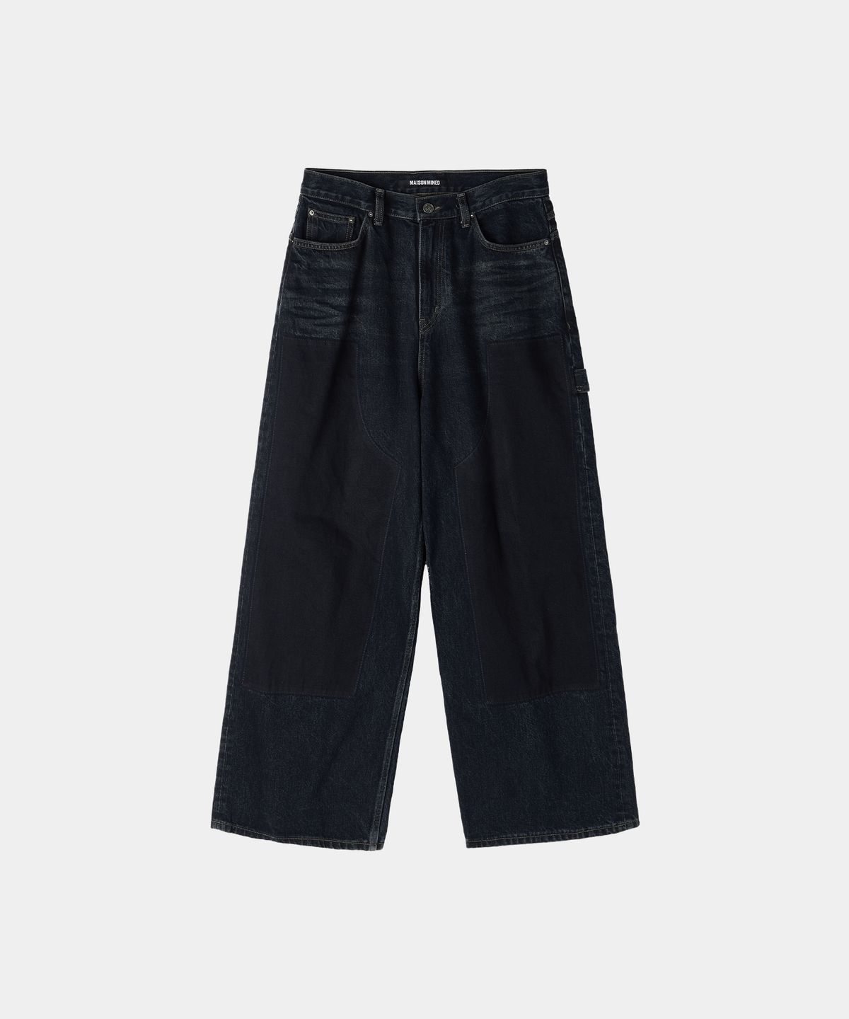 메종미네드(MAISON MINED) FADE TRACE DENIM PANTS INDIGO