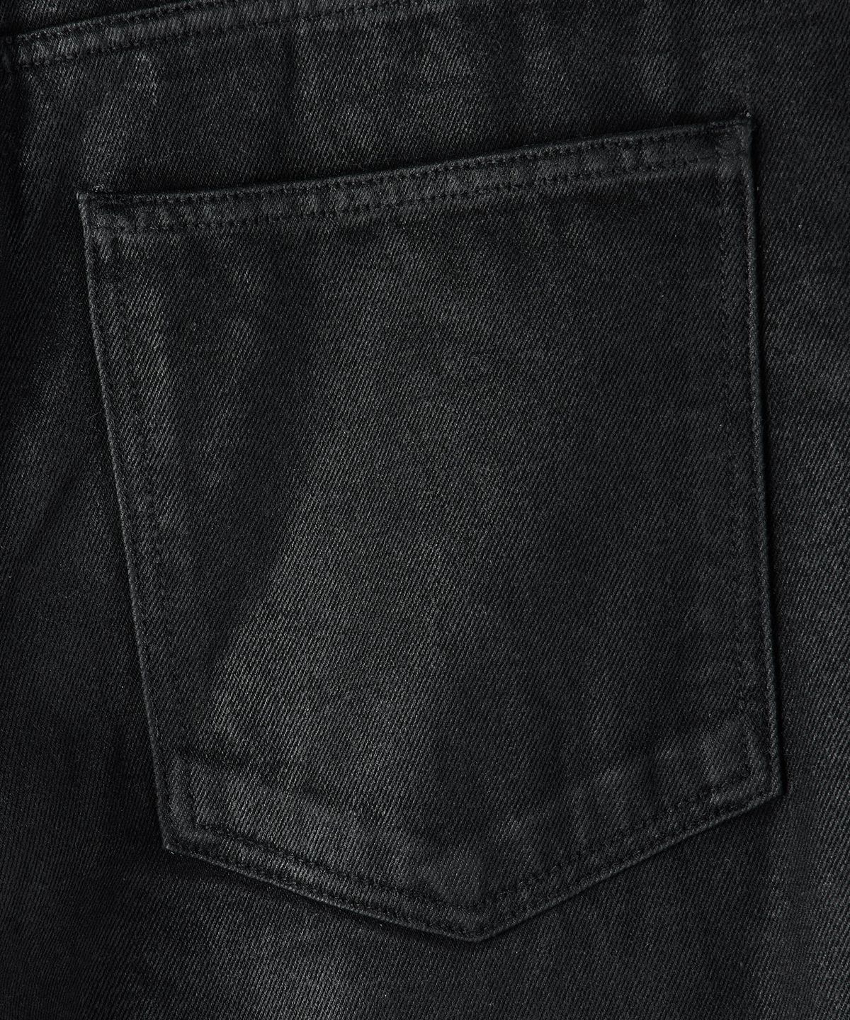 메종미네드(MAISON MINED) FADE TRACE DENIM PANTS BLACK
