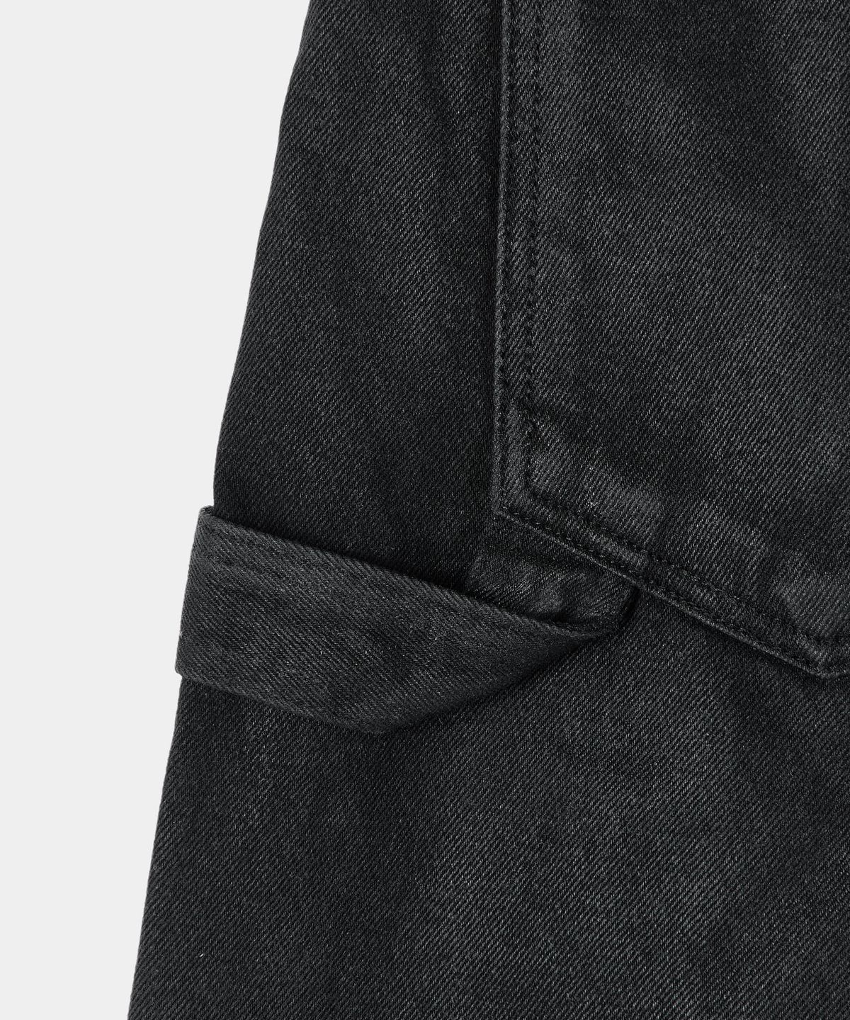메종미네드(MAISON MINED) FADE TRACE DENIM PANTS BLACK