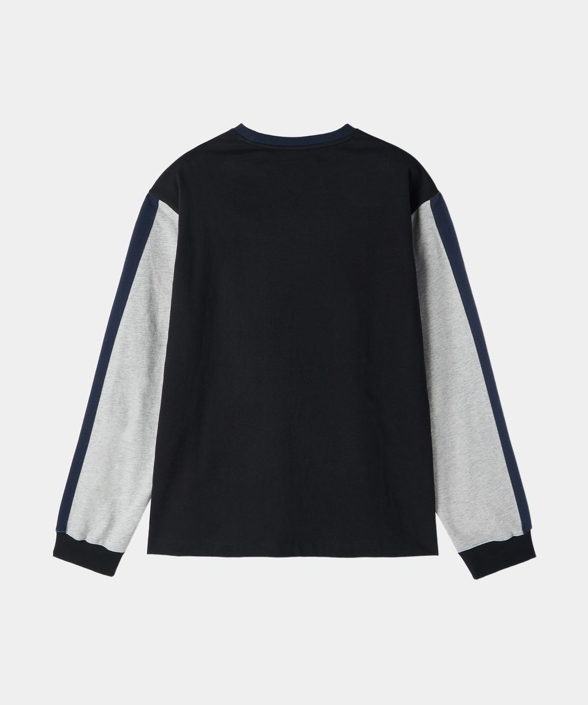 메종미네드(MAISON MINED) CINEMA BLOCK SWEATSHIRT BLACK