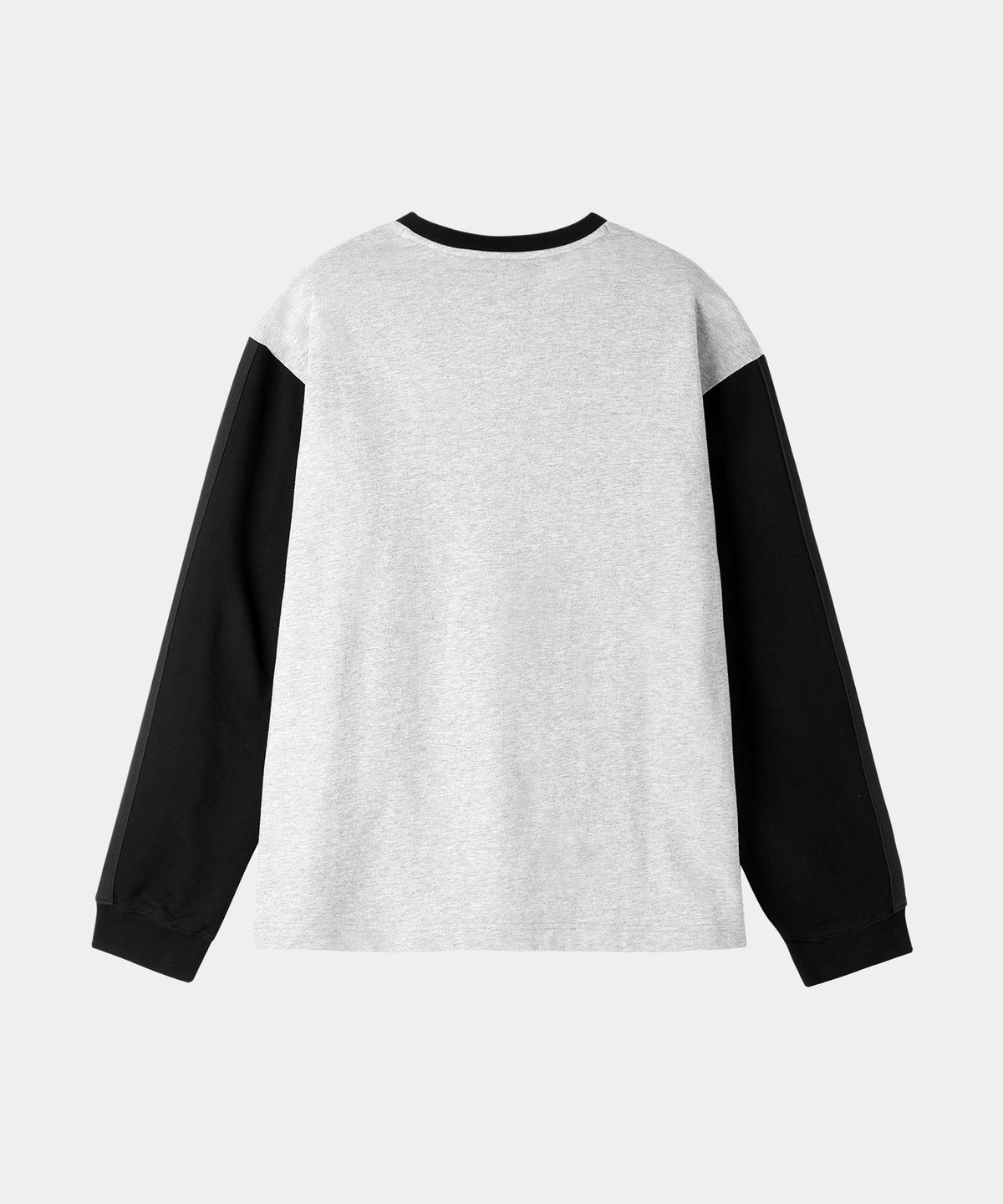 메종미네드(MAISON MINED) CINEMA BLOCK SWEATSHIRT MELANGE GRAY