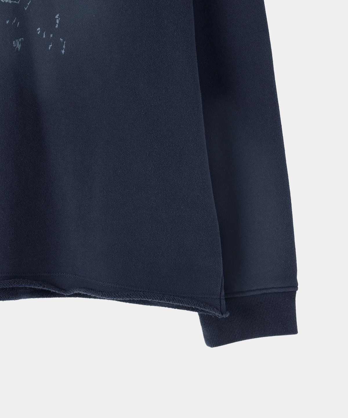 메종미네드(MAISON MINED) VINTAGE MILITARY SWEATSHIRT NAVY