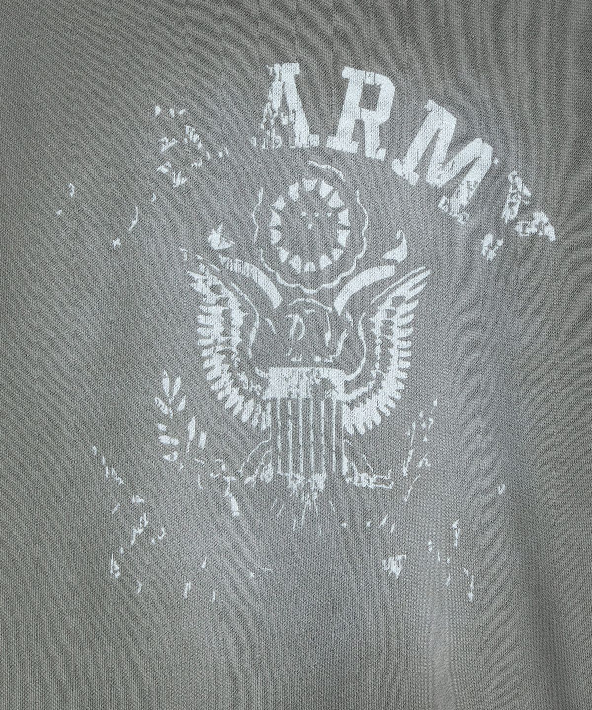 메종미네드(MAISON MINED) VINTAGE MILITARY SWEATSHIRT GRAY