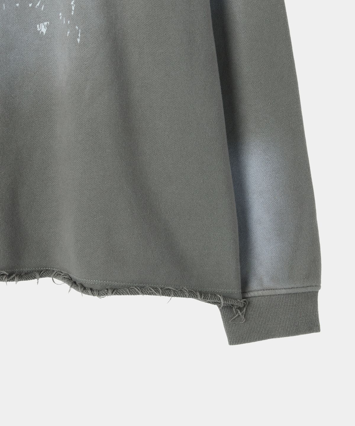 메종미네드(MAISON MINED) VINTAGE MILITARY SWEATSHIRT GRAY
