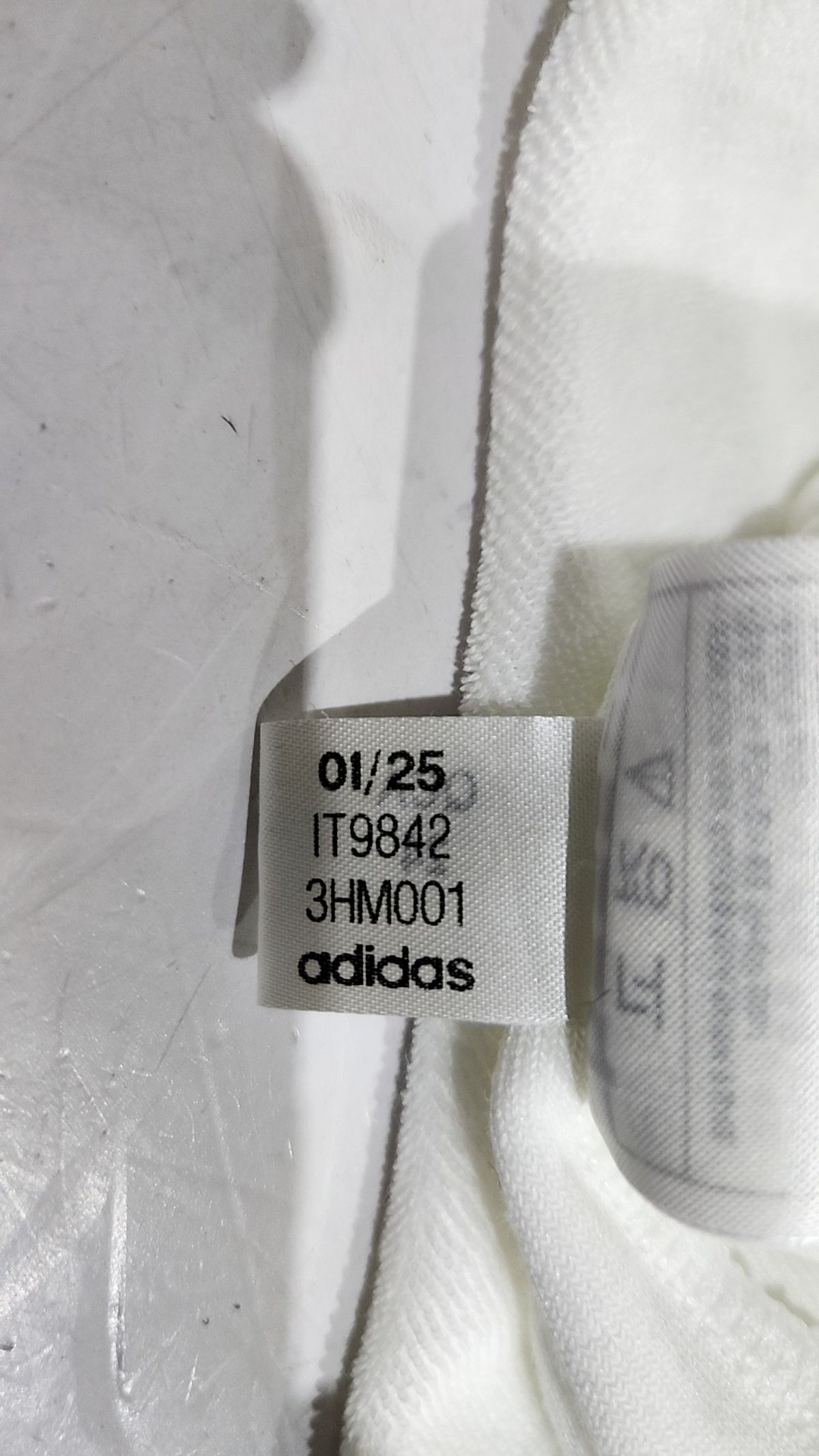 아디다스(ADIDAS) 테리 3S 티 - 화이트 / IT9842 S