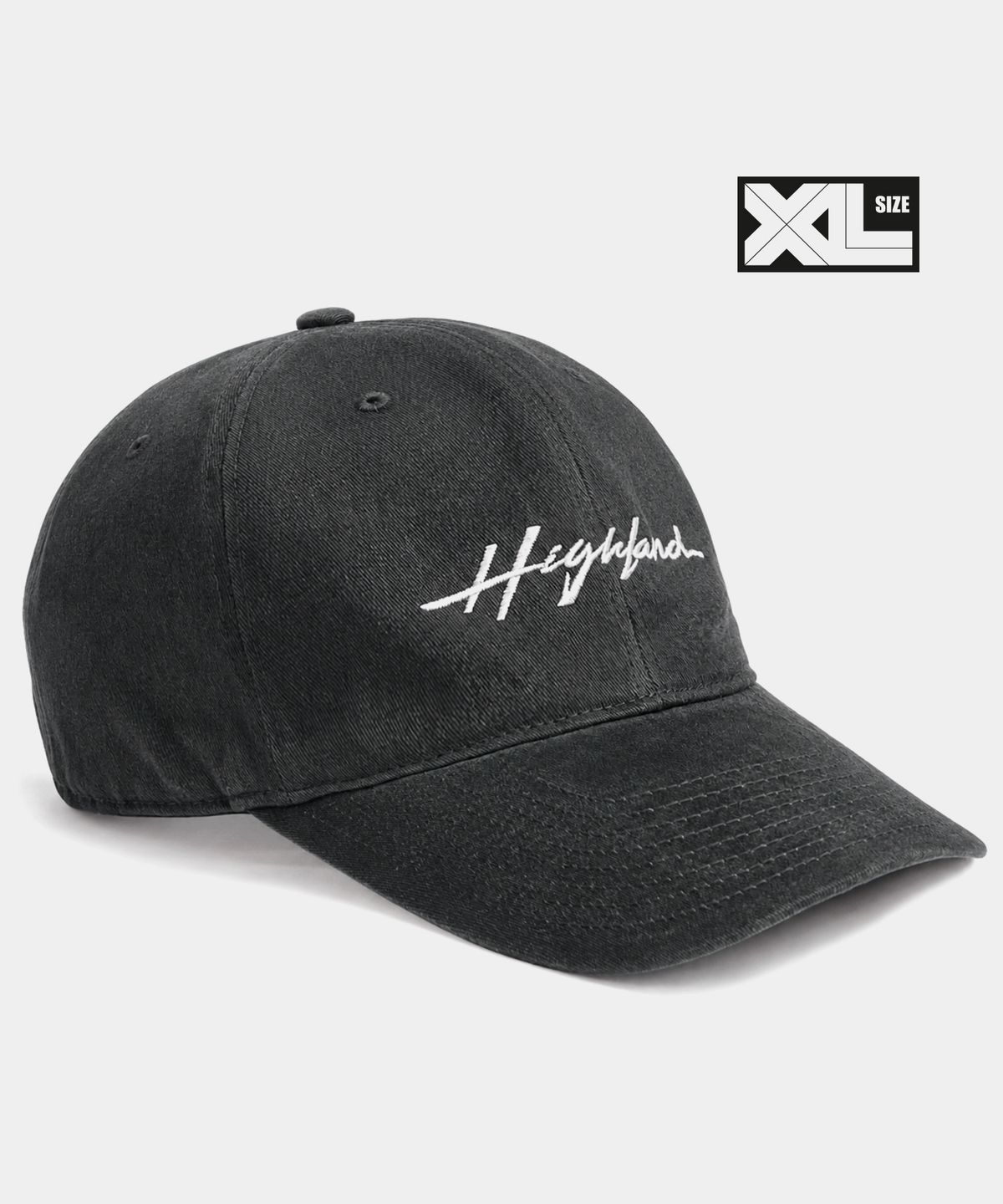 플래토(PLATEAU) 빅사이즈 볼캡 XL HIGHLAND CAP DARK GREY