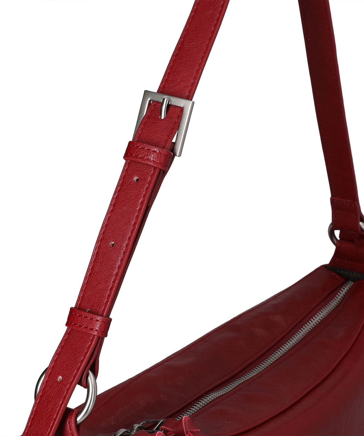 에스에스알엘(SSRL) Frame Shoulder Bag / Ruby Red