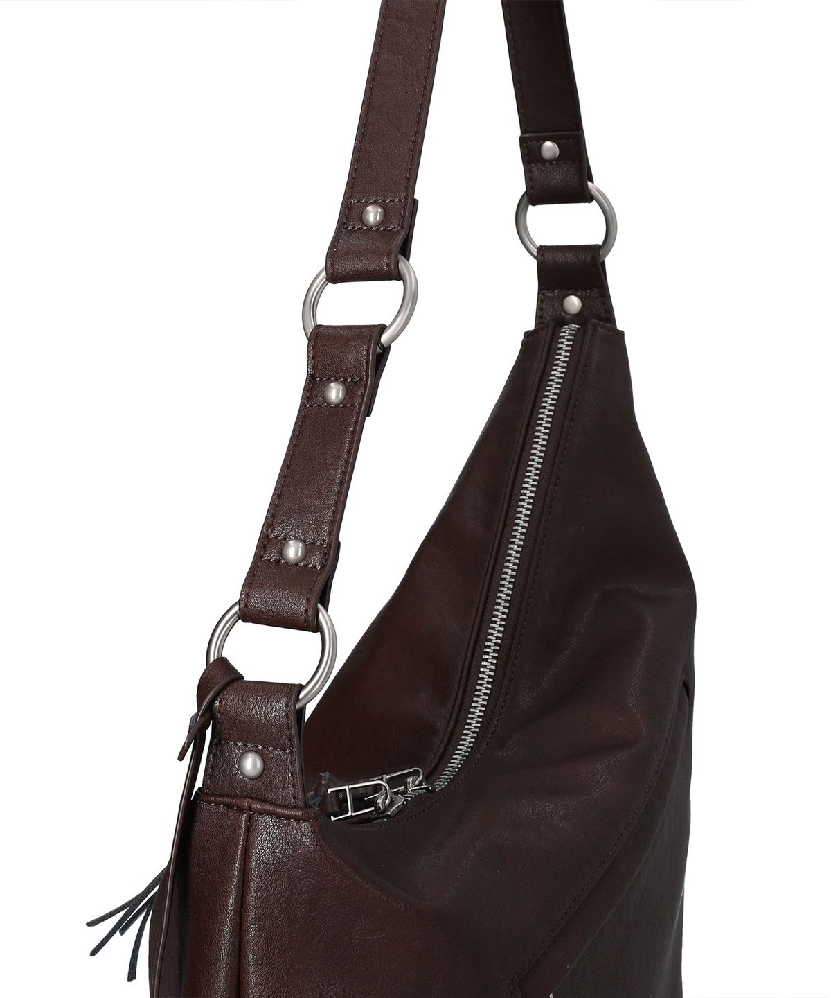 에스에스알엘(SSRL) Offset Shoulder Bag / Dark Brown