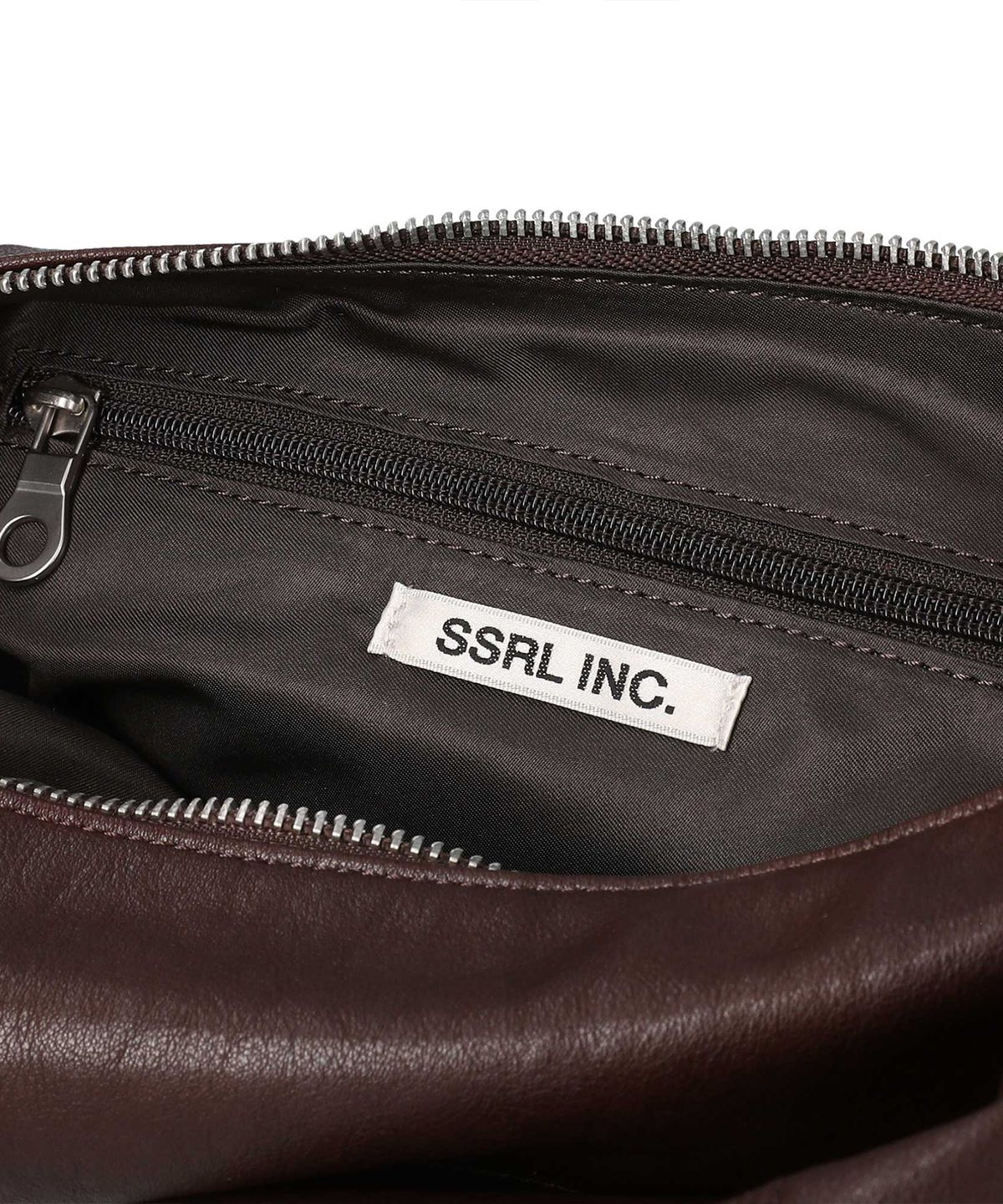 에스에스알엘(SSRL) Offset Shoulder Bag / Dark Brown