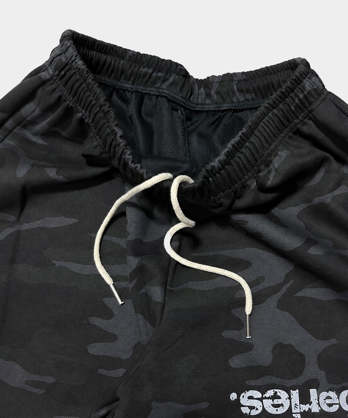 마이딥블루메모리즈(MY DEEP BLUE MEMORIES) MM SYMBOL OVER CAMO SWEATPANTS (BLACK)