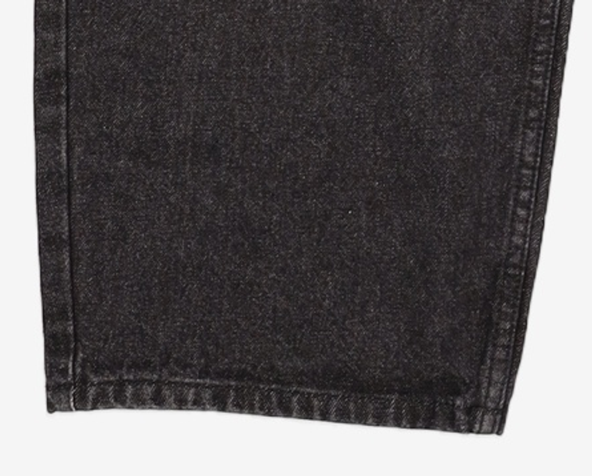 노매뉴얼(NOMANUAL) W.D DENIM PANTS - BLACK M
