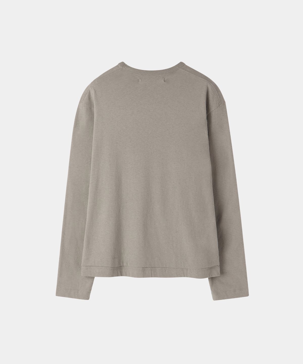메종미네드(MAISON MINED) ROUGH SKETCH LONG SLEEVE DARK BEIGE
