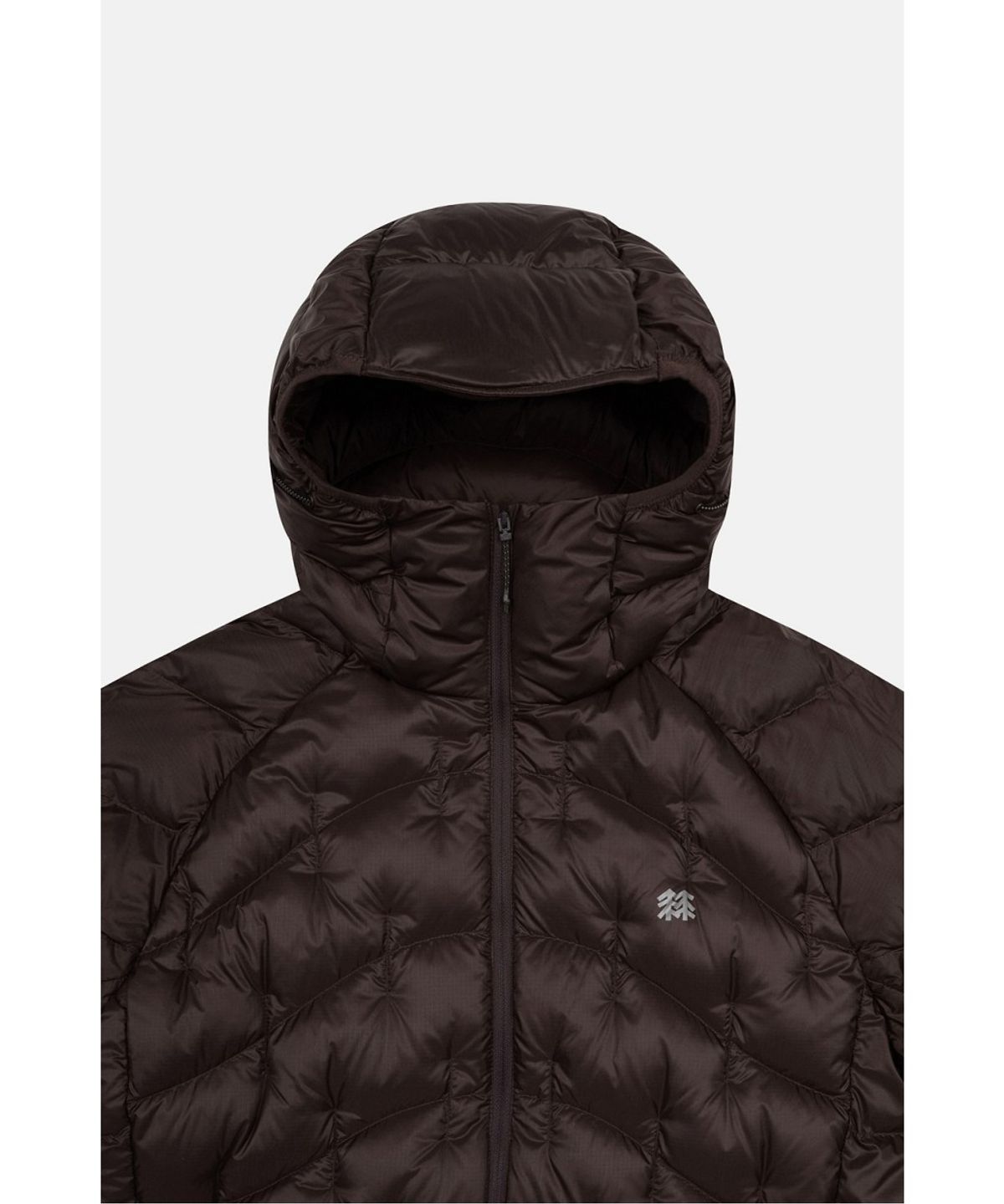 코오롱스포츠(KOLON SPORT) 릿지웨이브 경량 후드 다운 자켓 JWJDW26297BRW