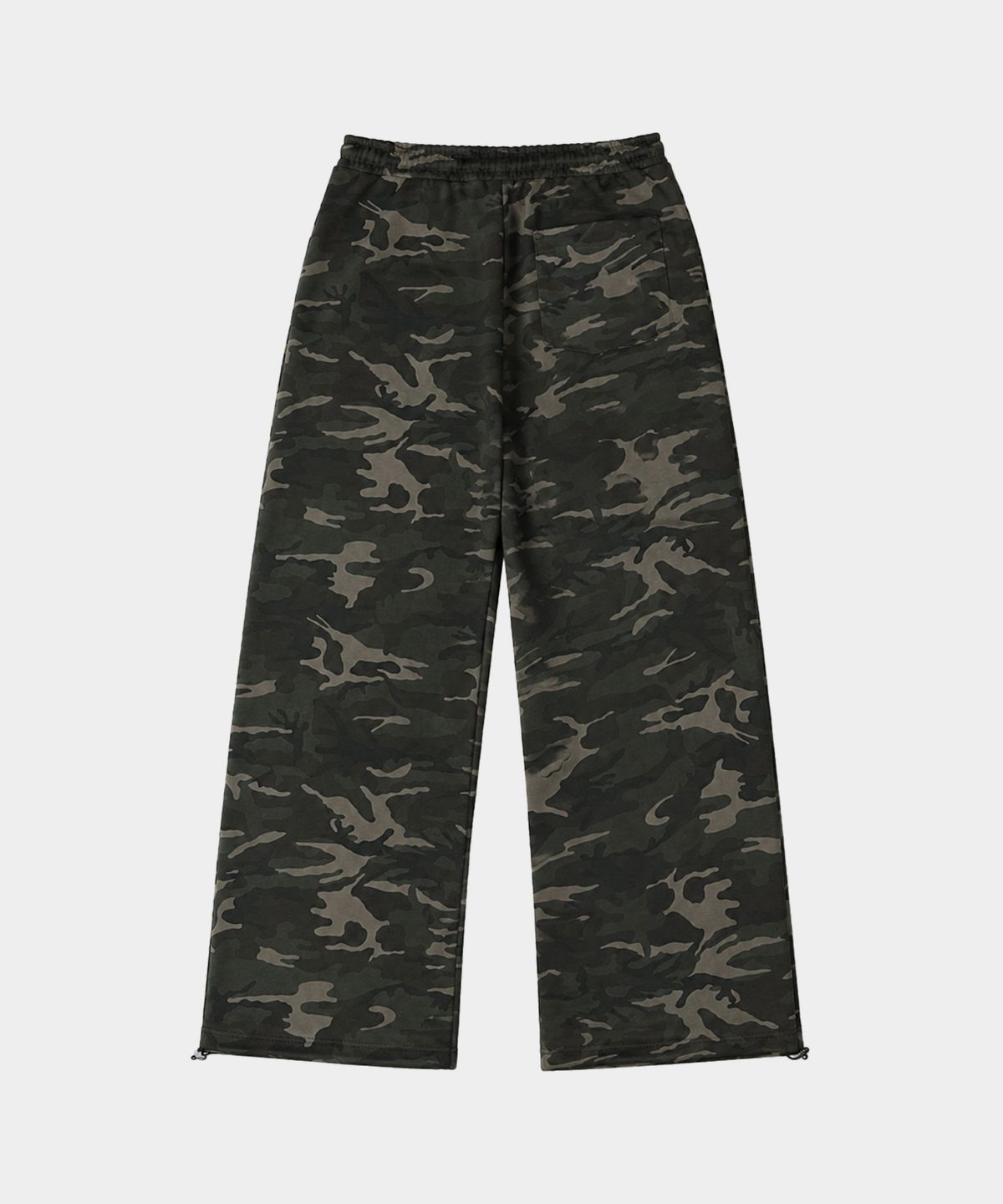 마이딥블루메모리즈(MY DEEP BLUE MEMORIES) MM SYMBOL OVER CAMO SWEATPANTS (KHAKI)