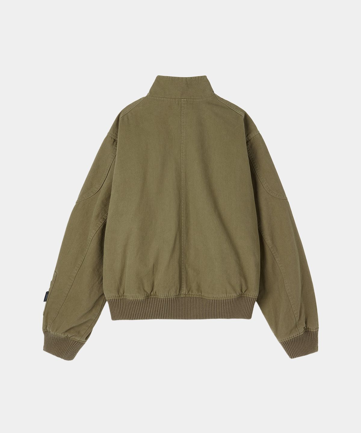 메종미네드(MAISON MINED) HIGH NECK COTTON JUMPER KHAKI