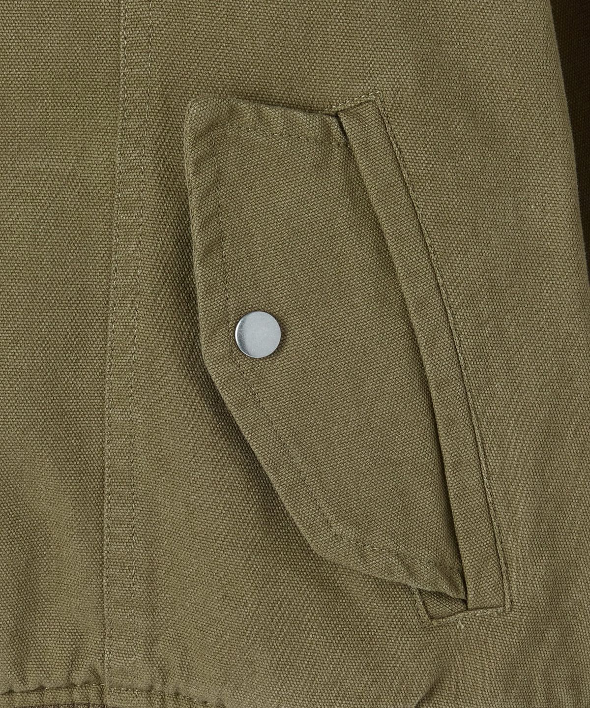 메종미네드(MAISON MINED) HIGH NECK COTTON JUMPER KHAKI