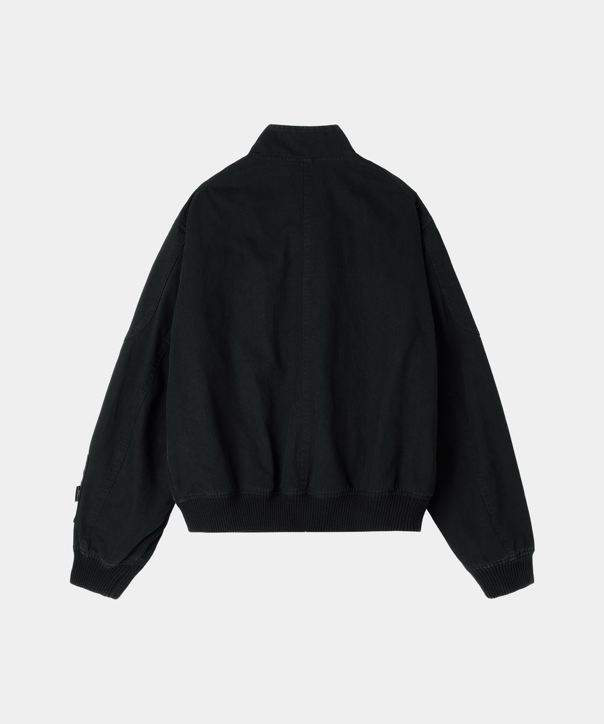 메종미네드(MAISON MINED) HIGH NECK COTTON JUMPER BLACK