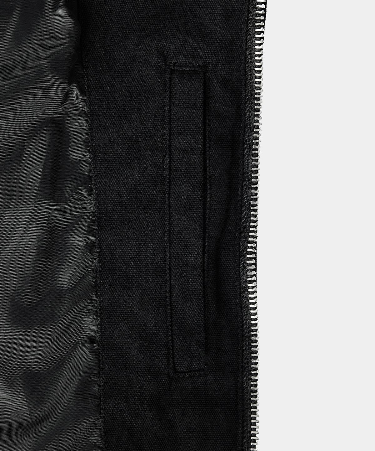 메종미네드(MAISON MINED) HIGH NECK COTTON JUMPER BLACK